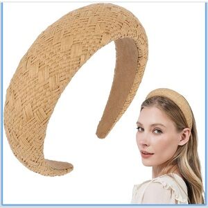 Woven Tan Headband